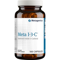 메타제닉스 메타 I3C 인돌3카비놀 180캡슐 Metagenics Meta I3C Stabilized Indole-3-Carbinol