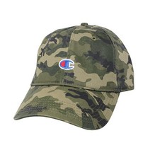 챔피온 볼캡 사이즈 조정가능한 모자 다크 블루 원, Olive/Black