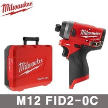 M12 FID30C 충전 임팩 드라이버 베어툴 밀워키, 1개