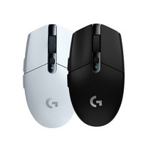 로지텍 G304 LIGHTSPEED 무선 게이밍 마우스 벌크 (G305), 블랙, Black