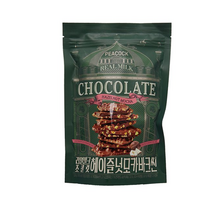 [피코크] 헤이즐넛 모카 바크씬 리얼 밀크 초콜릿 260g, 4개