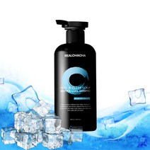 리얼차차 쿨 앤 클리어 스캘프 멘톨 쿨샴푸 1000ml 정수리냄새 청소년 탈모완화 미산성