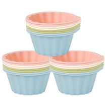 아띠래빗 쏙쏙 실리콘 머핀틀 소 4종 x 2P 세트, 3세트