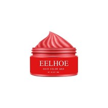 새치커버 컬러 헤어 왁스 세척 가능 내추럴 매트 헤어스타일 스트롱 젤 크림 염색 DIY 매직 페스티벌 축하 몰딩 컬러링, [05] black