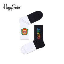 남여공용양말 HAPPYSOCKS 스웨덴 트렌드 애니메이션 이니셜 컬러 남자 운동 미들 여성 신사고급양말 1983253477, 성냥 천국 흑백
