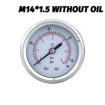 휠캡 tpms 젠더 자동차 휠 프로텍터 락볼트 Y50z 축 수압 게이지 스테인레스 스틸 쉘 스레드 연결 휴대용 진공 압력, 0-60Mpa+08