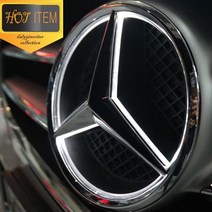 벤츠 LED 스타 그릴엠블럼 일루미 A클래스 C클래스 E클래스, B.신형 회전방식, 03.레드