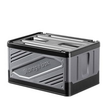 건설창고 자재보관 적층 대형 고하중 폴딩박스 창고박스 플립박스 물류창고박스, 리브리움 폴딩박스 그레이