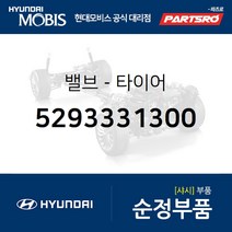 밸브-타이어 (5293331300) 그랜저TG 그랜저HG 그랜저IG 베르나 벨로스터 쏘나타NF 쏘나타YF 아반떼H, 1개