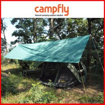 캠프플라이 백팩타프3x3 3x4 3x5 폴대 스트링 팩, 300x400-다크그린