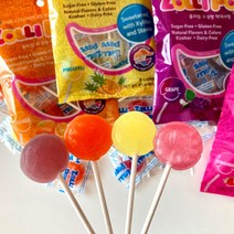 졸리팝 무설탕 막대사탕 40g, 15개, 포도맛