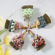 양말목공예 5인수업세트 걱정 빗자루 소품 만들기, 상세 설명 참조