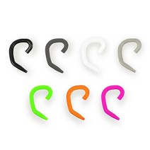 HICKIES 여행과 운동을위한 마이크로 포닉스 개선 오버이어 착용 이어폰 가이드 HEG-100, 다팔자 오렌지
