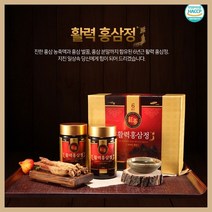 활력 홍삼정 250gx2병 6년근 진한 홍삼 농축액 홍삼 벌꿀 홍삼분말 홍삼정환 대용량 허니 앤 레드진생 선물세트, 단품