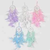 LED 자개 드림캐쳐 5color, 핑크