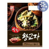 한성 속찬 왕교자 만두 490gx3봉지 무료배송/냉동 에어프라이어 국산돼지고기 간편식 명절 찐만두 군만두 간식 야식, 1개