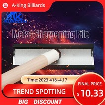KONLLEN 큐 팁 수리 도구 당구 셰이퍼 버니셔 금속 소재 캠버 스누커 캐롬 스틱 케, Tip Repair