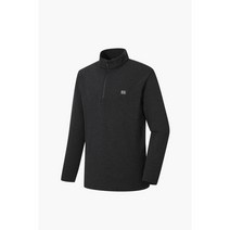 코오롱스포츠 남성 마운틴 집업티셔츠 JWTBW21201BLK