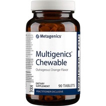 Metagenics Ultra Potent-C Chewable Vitamin C Orange-Flavor 90 count 메타제닉스 포텐트 츄어블 오렌지맛 비타민 90정, 1개