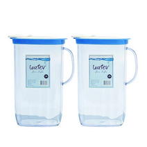 플라코 냉장고 손잡이 직사각 물병 1.5L 2P세트, 그레이 (1.5L 2P)