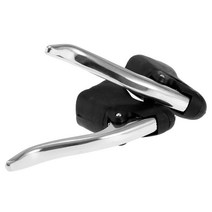 윙 브레이크 로드 바이크 드롭바 레버 1 쌍 구부러진 핸들 자전거 핸드, 단일옵션