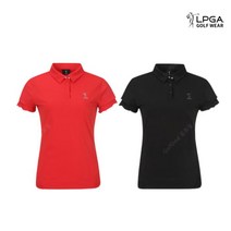 LPGA 골프웨어 여성 쿨 반팔 티셔츠 L212TS513P