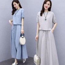 GDSHOP냉장고 팬트 하우스 풍기인견 마인 여름 여성 원피스 YHFACAI