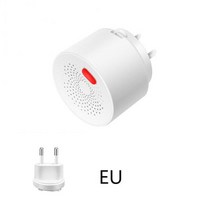 Tuya wifi/zigbee 천연 가스 센서 프레온 가정용 스마트 일산화탄소 알람 감지기 누출감지 화재 안전 홈, 협력사, 1pc EU 와이파이