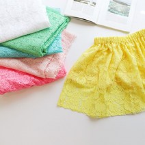 원단킹 랏셀레이스 컬러풀 6컬러 (4916569), 연핑크