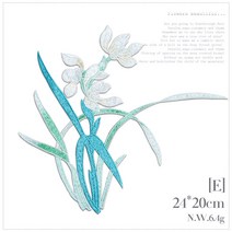 로고 소형 빈티지 벨크로 소량제작 붙이는 와펜패치 반사 문구 특이한 글자, E