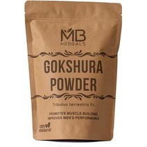 MB Herbals Gokshura Powder 100g 3.5 oz Tribulus 트리뷸러스 terrestris 근육