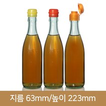 유리병 청참기름350ml, 골드, 1개