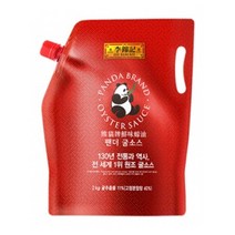 상세설명참조 오뚜기 이금기 팬더 굴소스 스파우트팩 2kg, 단품, 단품