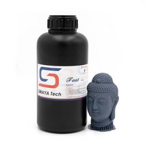 Siraya Tech Fast ABS-Like 3D프린터 수지 405nm 자외선 경화 고정밀 (1kg), 네이비 그레이