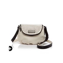 [해외]명품마크제이콥스가방 NWT MARC BY MARC JACOBS Q Perforated Mini Natasha Crossbody Bag Leche White