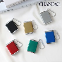 샤네끄 휴대용 재떨이, 블루, 1개