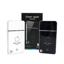 그린애플 휴대용 여행용 차량용 미니 USB 충전 전기 면도기 블랙 / 화이트 택1, 선택02. 블랙