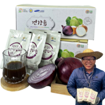 무안 자색양파즙 적양파즙 빨간양파즙 100ml x 60포 100포