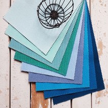 블루계열 무지 캔버스 원단, C-558/스피어민트