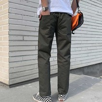 긴바지 패션 데일리 모던 남자 봄여름 일자 면팬츠