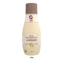 [ 조 은 마 켓 ] 1 0 0 % 콩 기 름 깔 끔 한 이 중 캡 국 내 산 무 항 생 제 란 청 정 원 고 소 한 마 요 네 즈, 2개, 300g