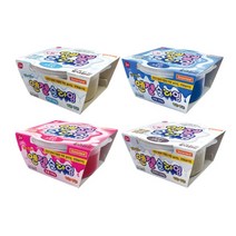 도너랜드 엔젤슬라임 330g (투명/파랑/분홍/반짝이), 반짝이