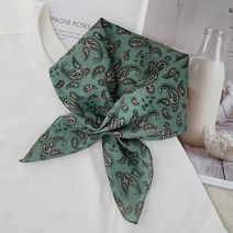 [토베] 레트로 페이즐리 면 손수건 스카프 남녀공용 대형손수건 등산 캠핑 두건