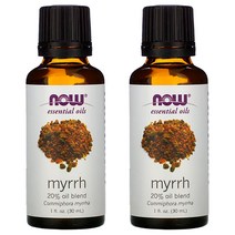 NOW 순수 천연 프리미엄 미르 몰약 에션셜오일 30ml 2팩