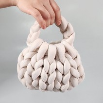 PLAYGD 자이언트얀 가방 망고실 빅얀 완제품 가방 핑거니팅 토트백 PG0047