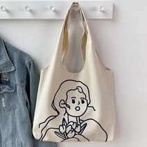 30대 여자에코백 나들이 캔버스가방 깔끔 완소아이템