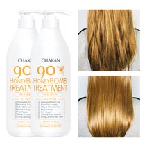 착한팩토리 머리영양 상한머리 꿀폭탄 90% 헤어 트리트먼트 1000ml, 2.꿀폭탄90% 트리트먼트1000ml 2개, 2개