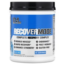 이보루션 뉴트리션 RECOVERMODE 완전 복합체 블루라즈맛 630g 22.23oz, 상품