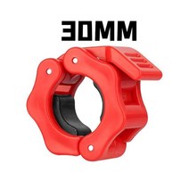 누오덤벨 무게 조절 25mm-30mm 스핀록 칼라 바벨 잠금 덤벨 클립 클램프 역도 바 체육관 아령 피트니스 바디 빌딩 1 개, [06] F