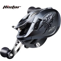 Histar 11+1BB 마그네틱 제동 8kg 드래그 7.3:1 기어비 Aurora 금속 베이트 낚시릴, 좌핸들